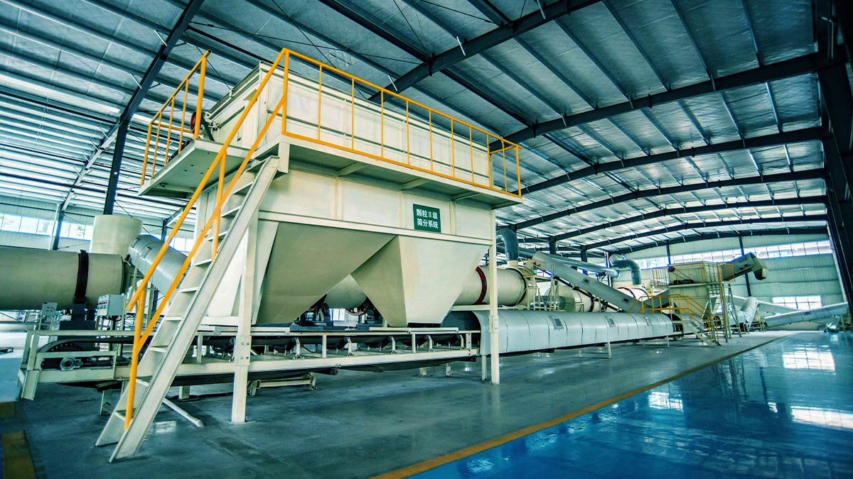 顆粒Ⅱ級篩分系統