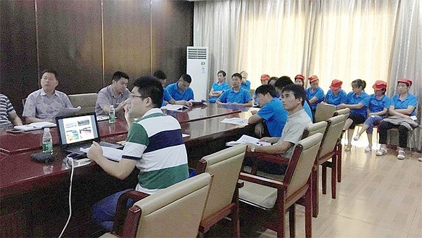 公司召開(kāi)清潔生產(chǎn)審核培訓(xùn)會(huì)