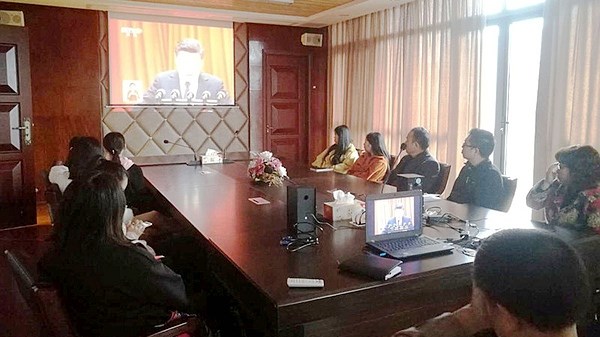 不忘初心，牢記使命，走進(jìn)新時(shí)代〡貴太太組織收看黨的十九大開(kāi)幕式盛況